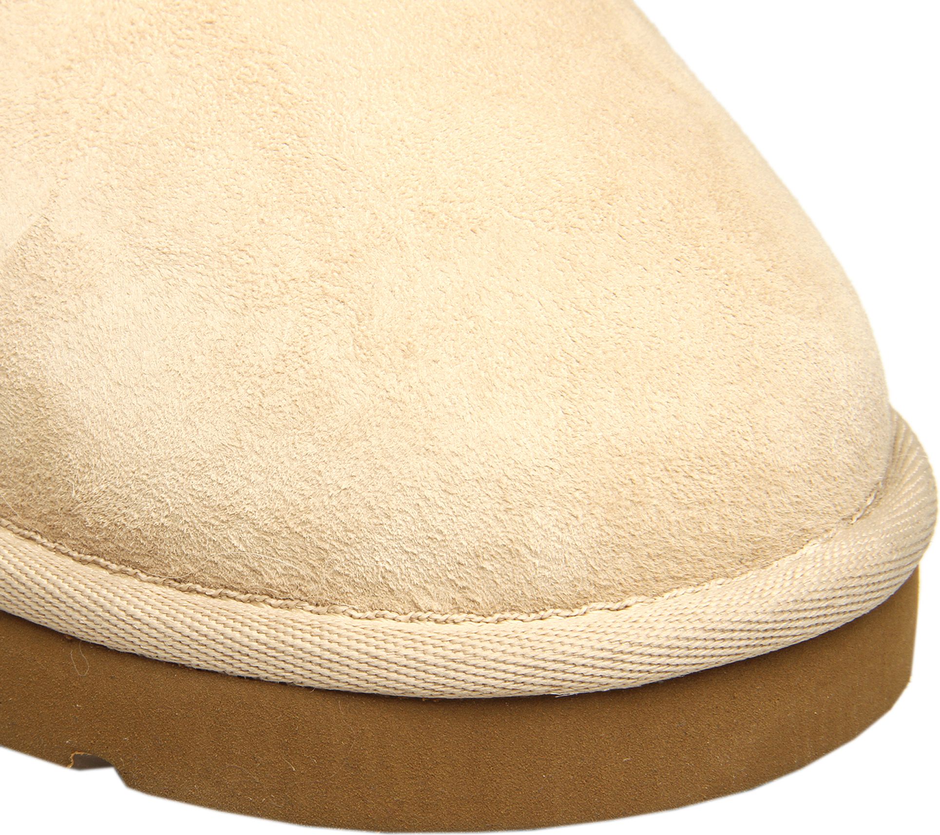 Ugg Fur Cuff Sheepskin Boots in Brown (tan) | Lyst
