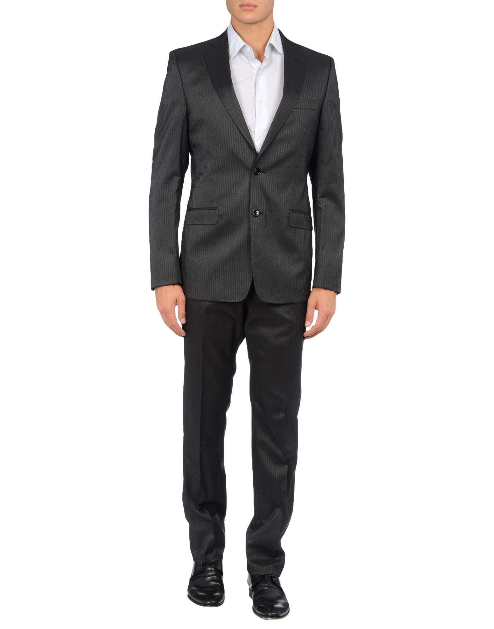 Versace Suit in Gray for Men (steel) | Lyst