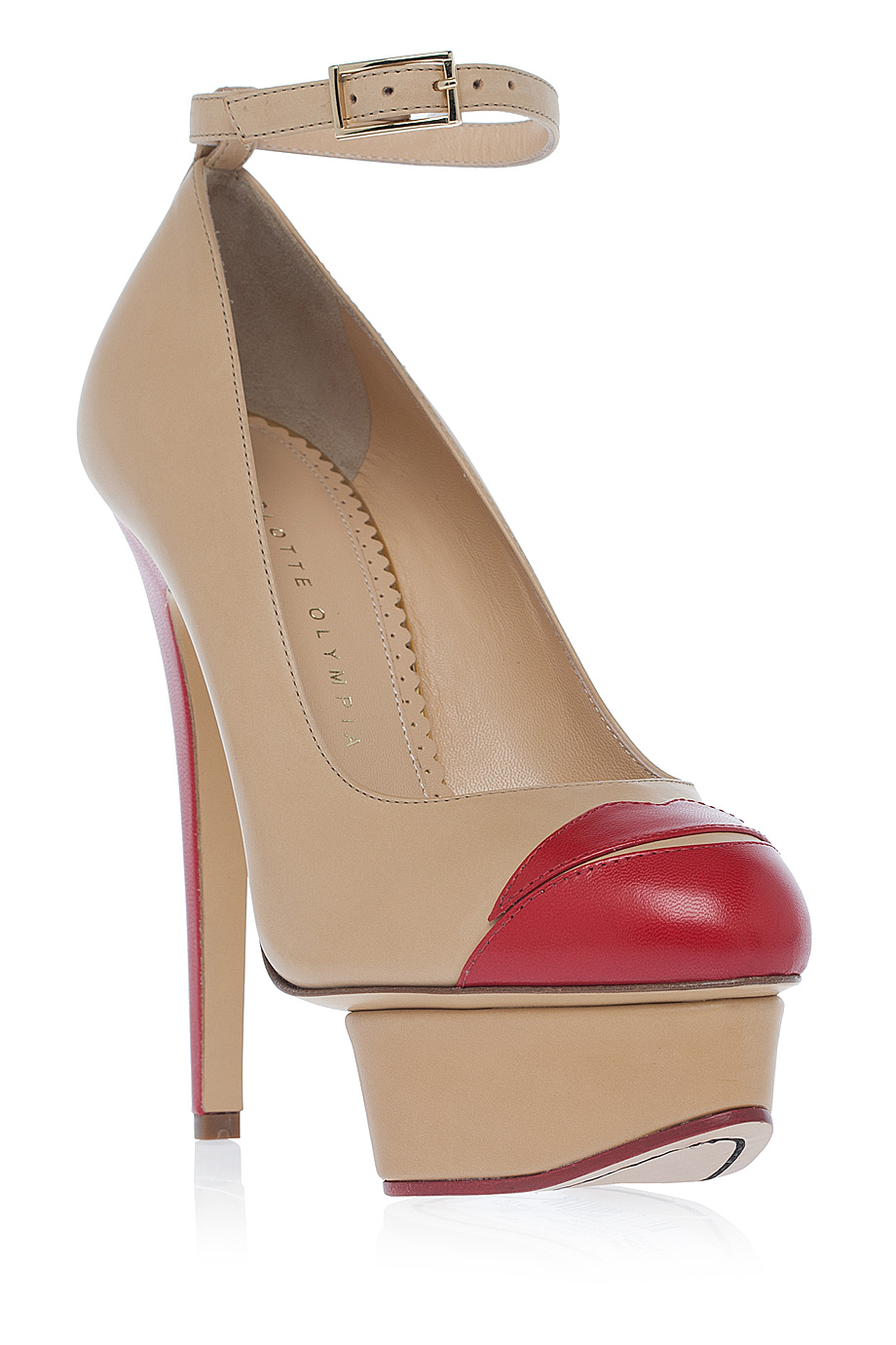 Lyst - Charlotte Olympia Kiss Me Dolores Shoes in Natural