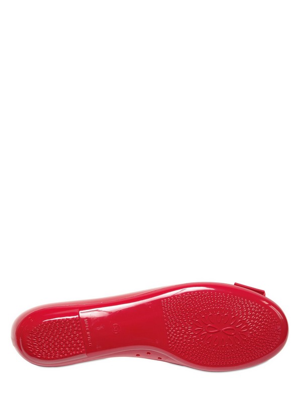 rubber ballerina shoes