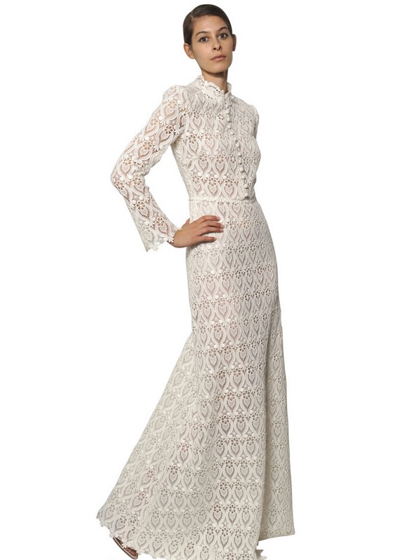 valentino white gown