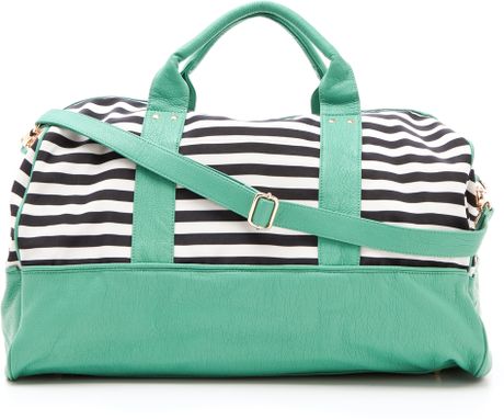 Deux Lux Raleigh Weekender Bag in Green | Lyst