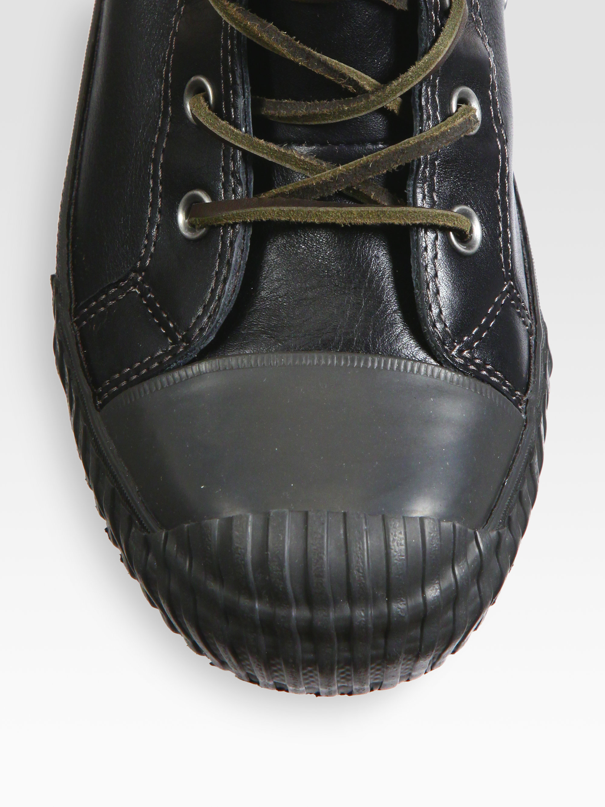 converse ankle shoes black
