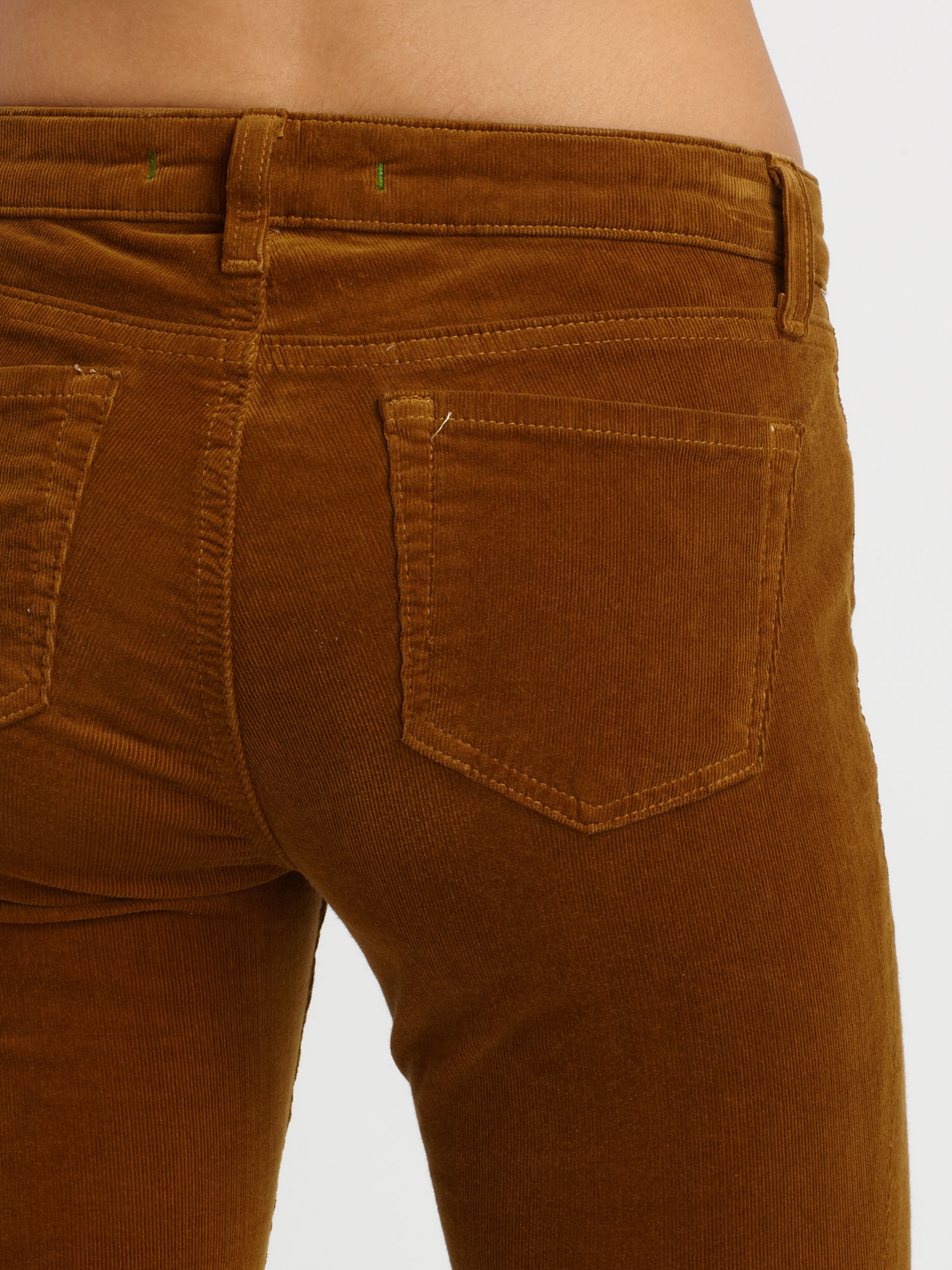 dark brown skinny jeans