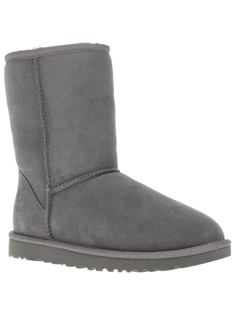 Ugg Mid-calf Shearling Boot in Gray (grey) | Lyst