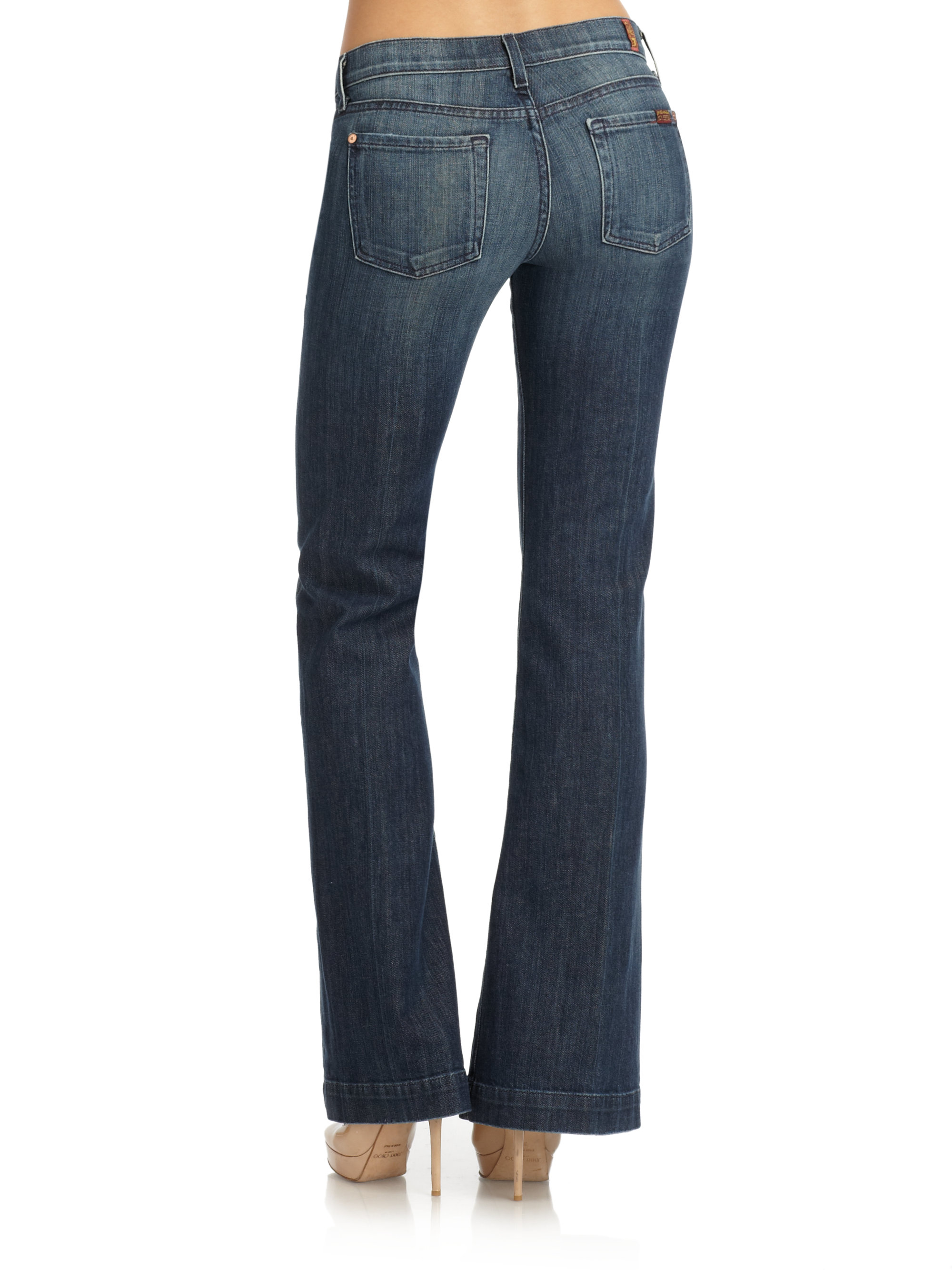 7 For All Mankind The Slim Trouser Jeans in Blue | Lyst