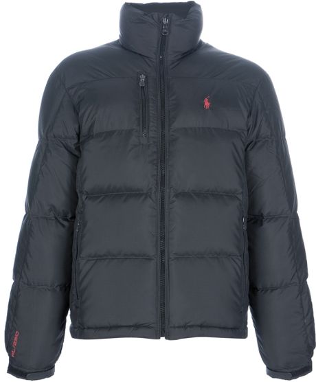 Polo Ralph Lauren Padded Jacket in Black for Men | Lyst