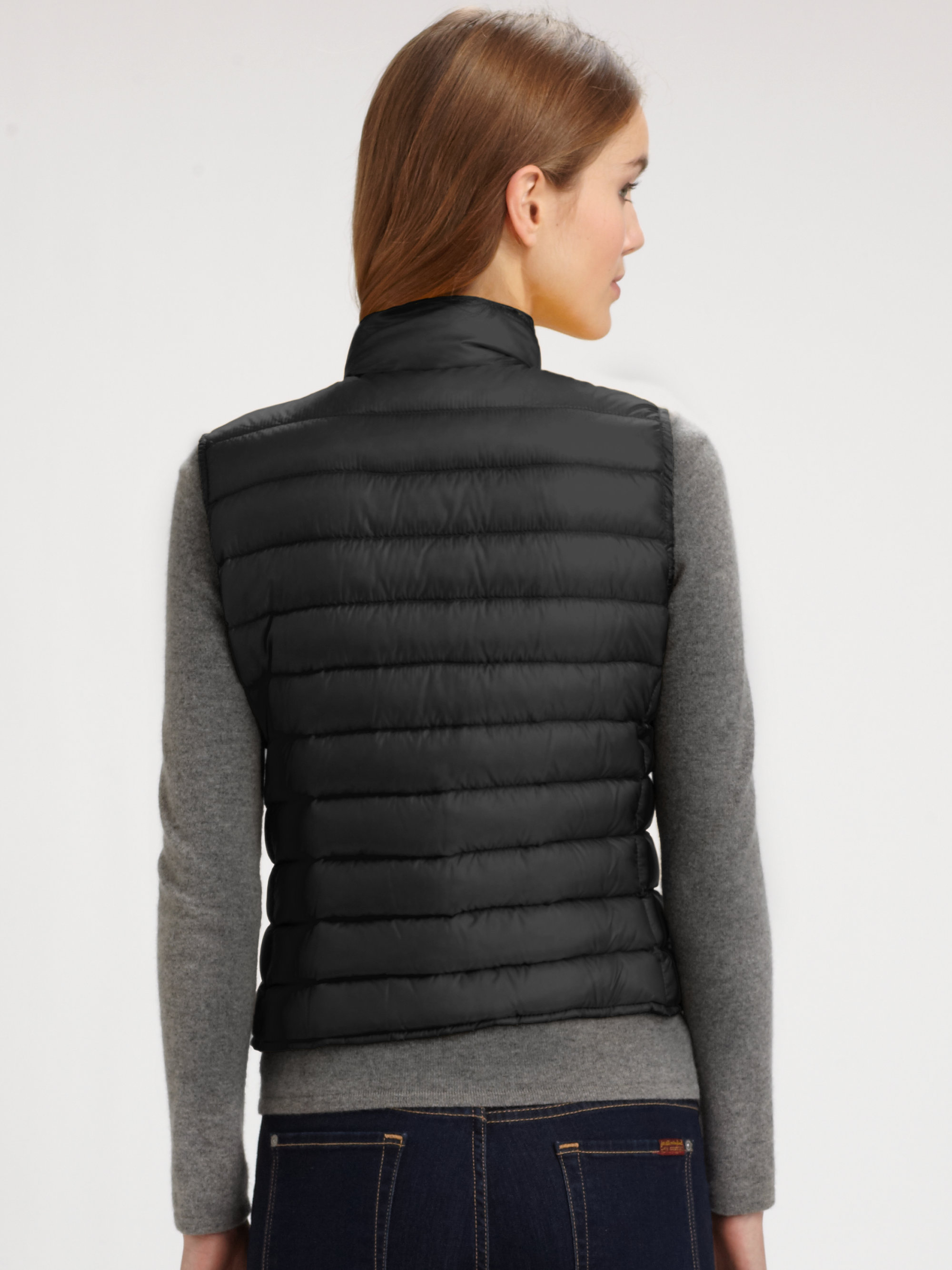 moncler liane vest black moncler liane vest black