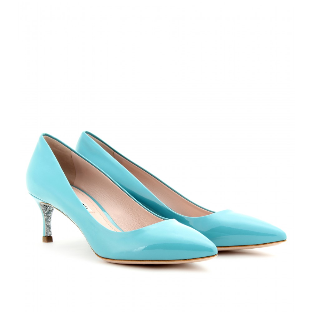 tiffany blue kitten heels