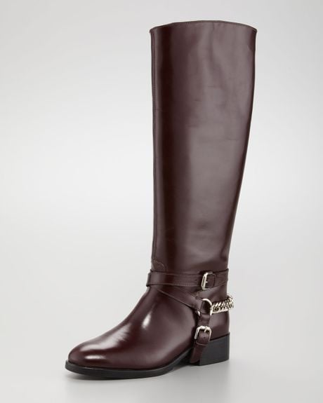 Mcq By Alexander Mcqueen Riding Boot in Red (o) | Lyst