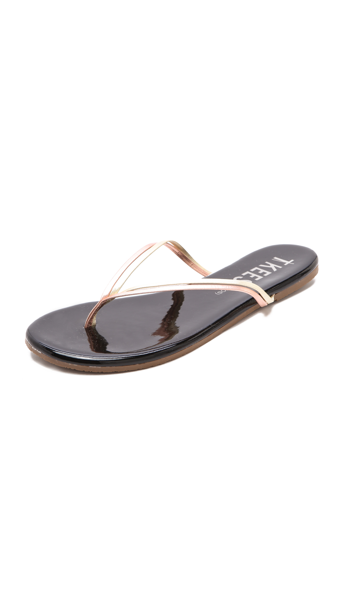 Lyst Tkees Duos Flip Flops Afterglow in Metallic