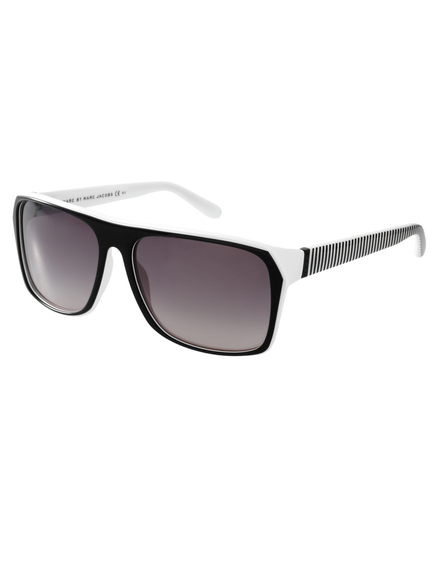 Lyst Marc By Marc Jacobs Flat Brow Sunglasses in Black for Men