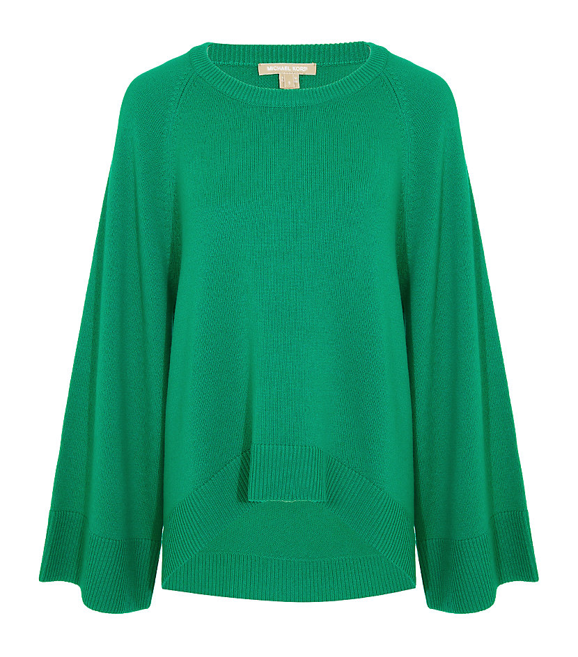 Michael Kors Cashmere Sweater in Green (emerald) | Lyst