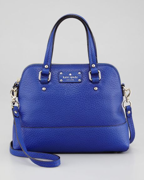 Kate Spade Small Satchel Bag in Blue (yves blue) | Lyst
