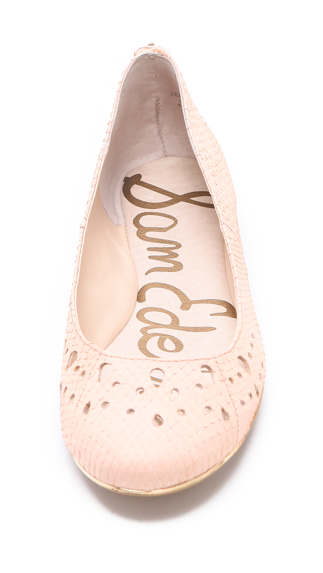 sam edelman flats snakeskin
