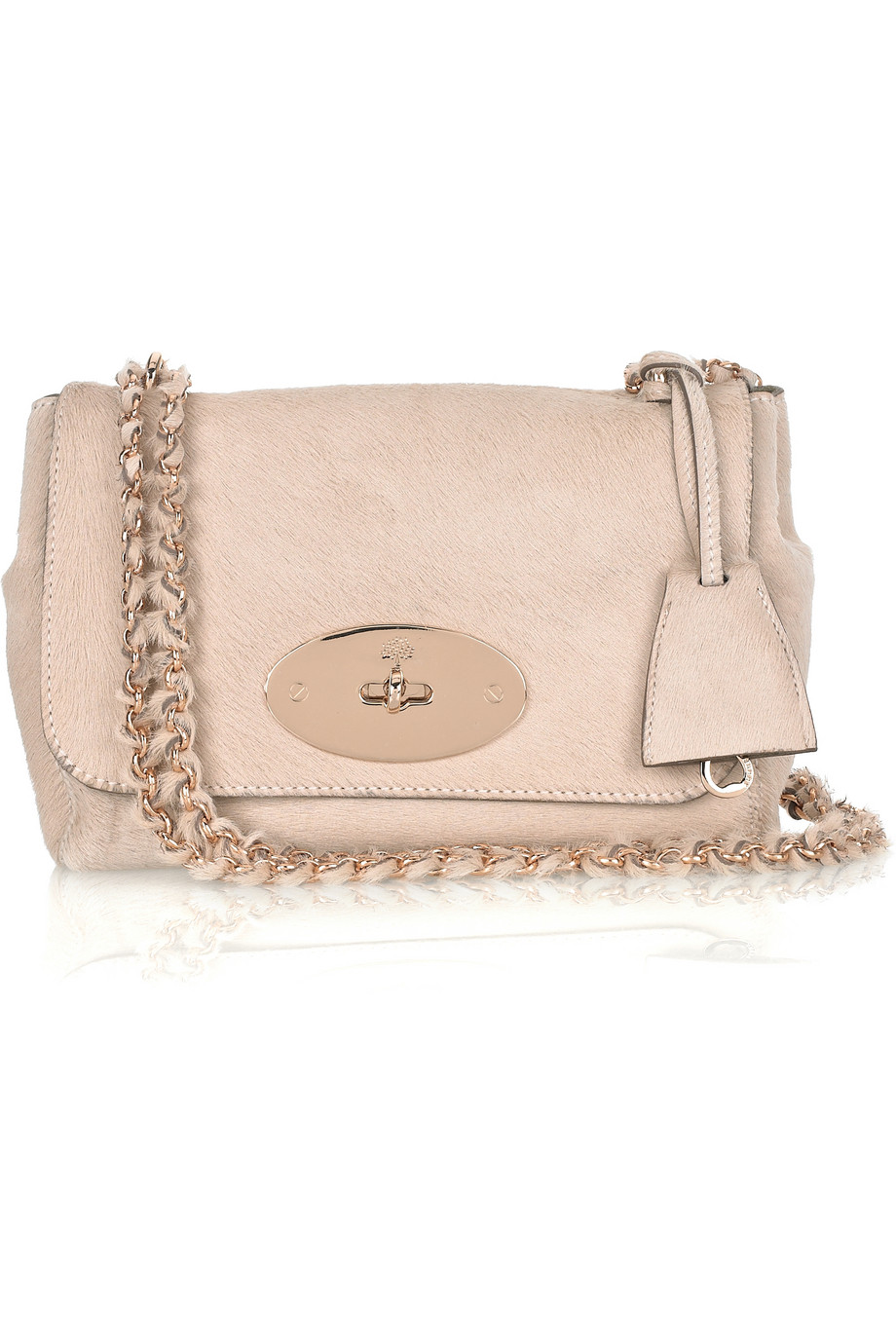 Mulberry Lily Texturedleather Shoulder Bag In Pink Lyst Gallery