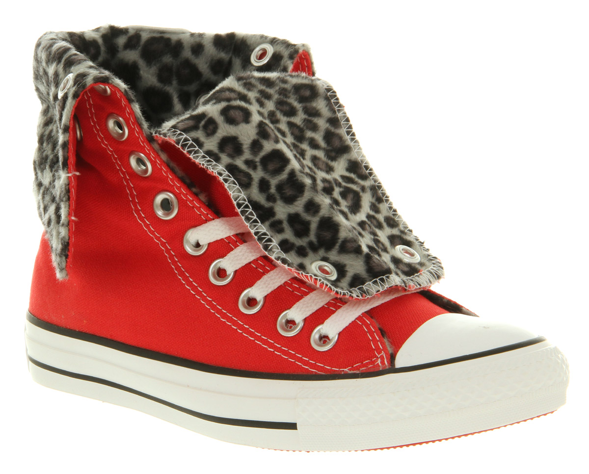hi top fur lined converse boots