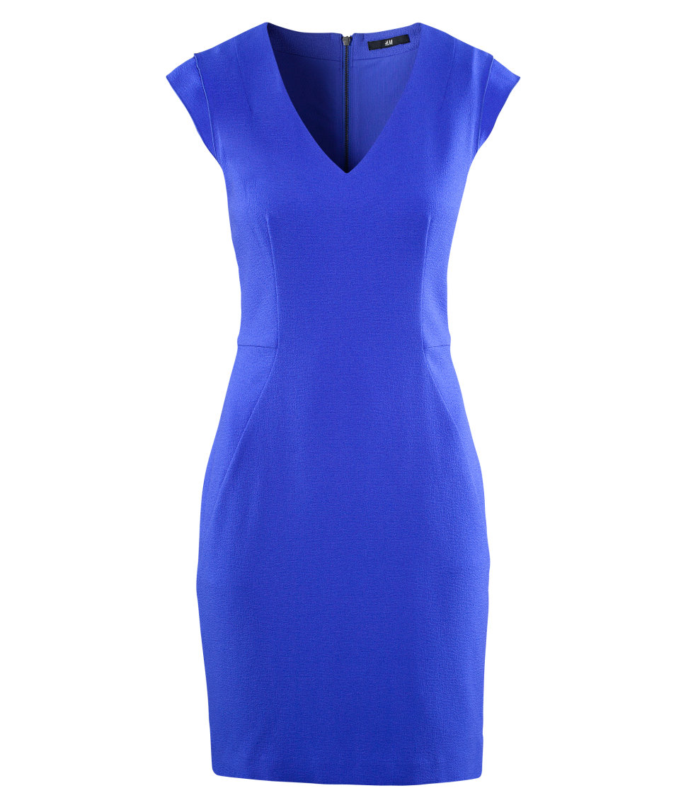 Lyst - H&m Dress in Blue