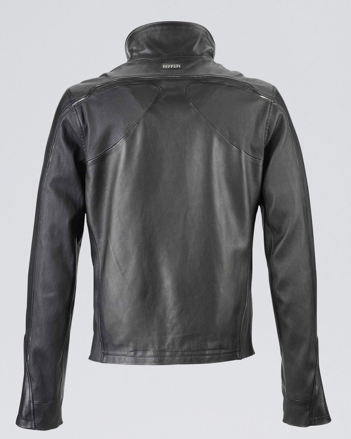 Ferrari Leather Jacket in Black for Men | Lyst