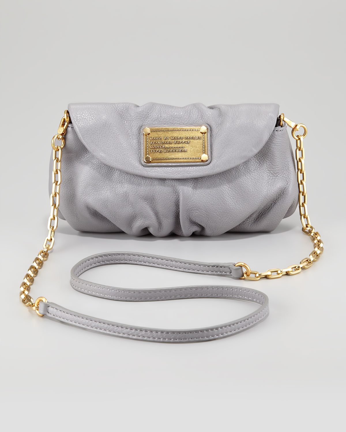 Lyst Marc By Marc Jacobs Classic Q Karlie Crossbody Bag in Gray