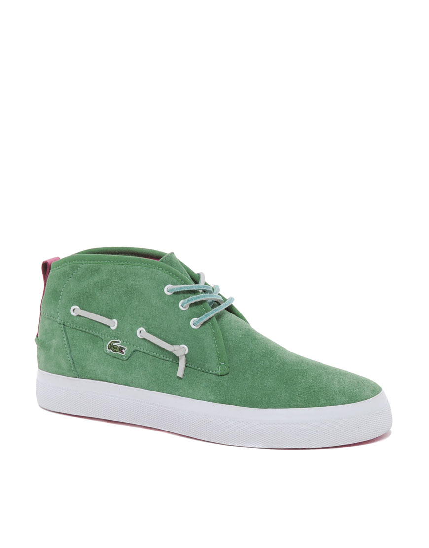  Lacoste  Lacoste  Lve Croxton Trainers in Green  for Men Lyst