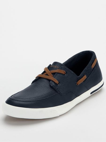 Lacoste Lacoste Ramer Mens Boat Shoes in Blue for Men (navy) | Lyst