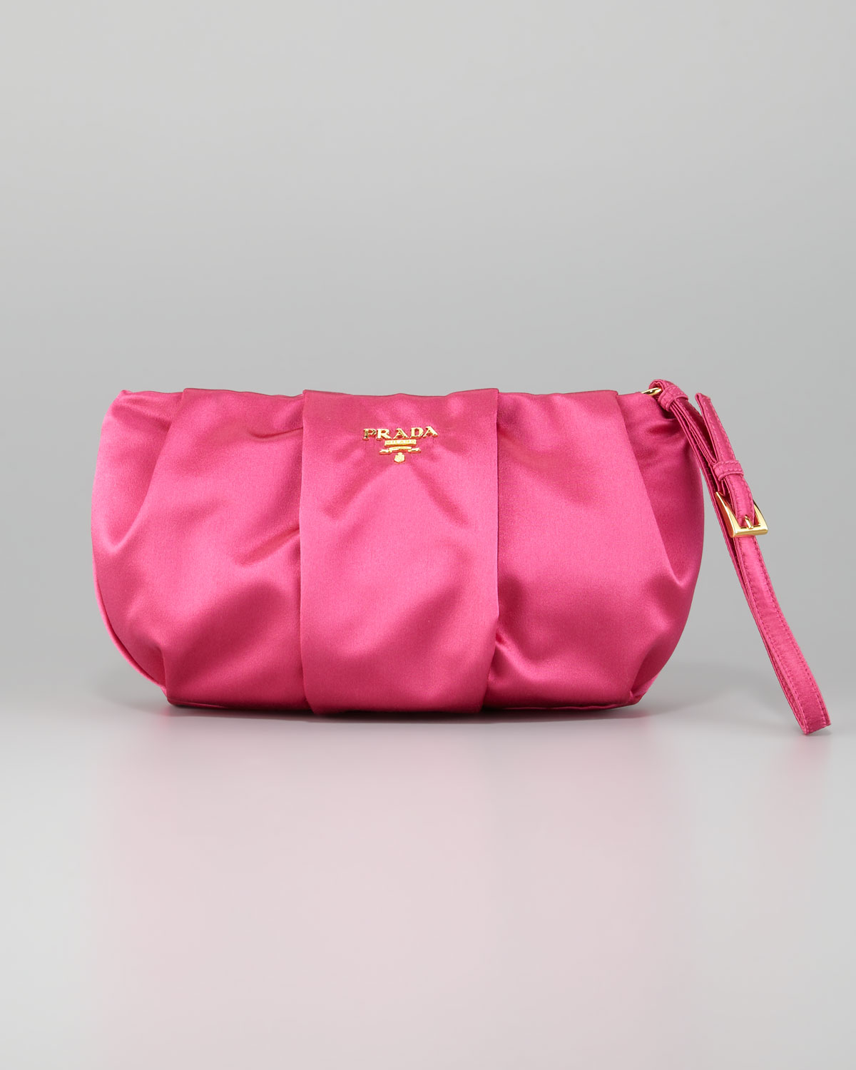 prada laptop bag - Prada Satin Wristlet in Purple (FUCHSIA) | Lyst