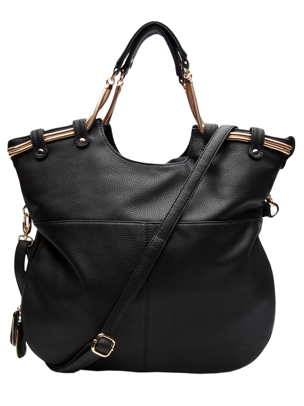 Deux Lux Laurel Canyon Messenger Bag in Black | Lyst