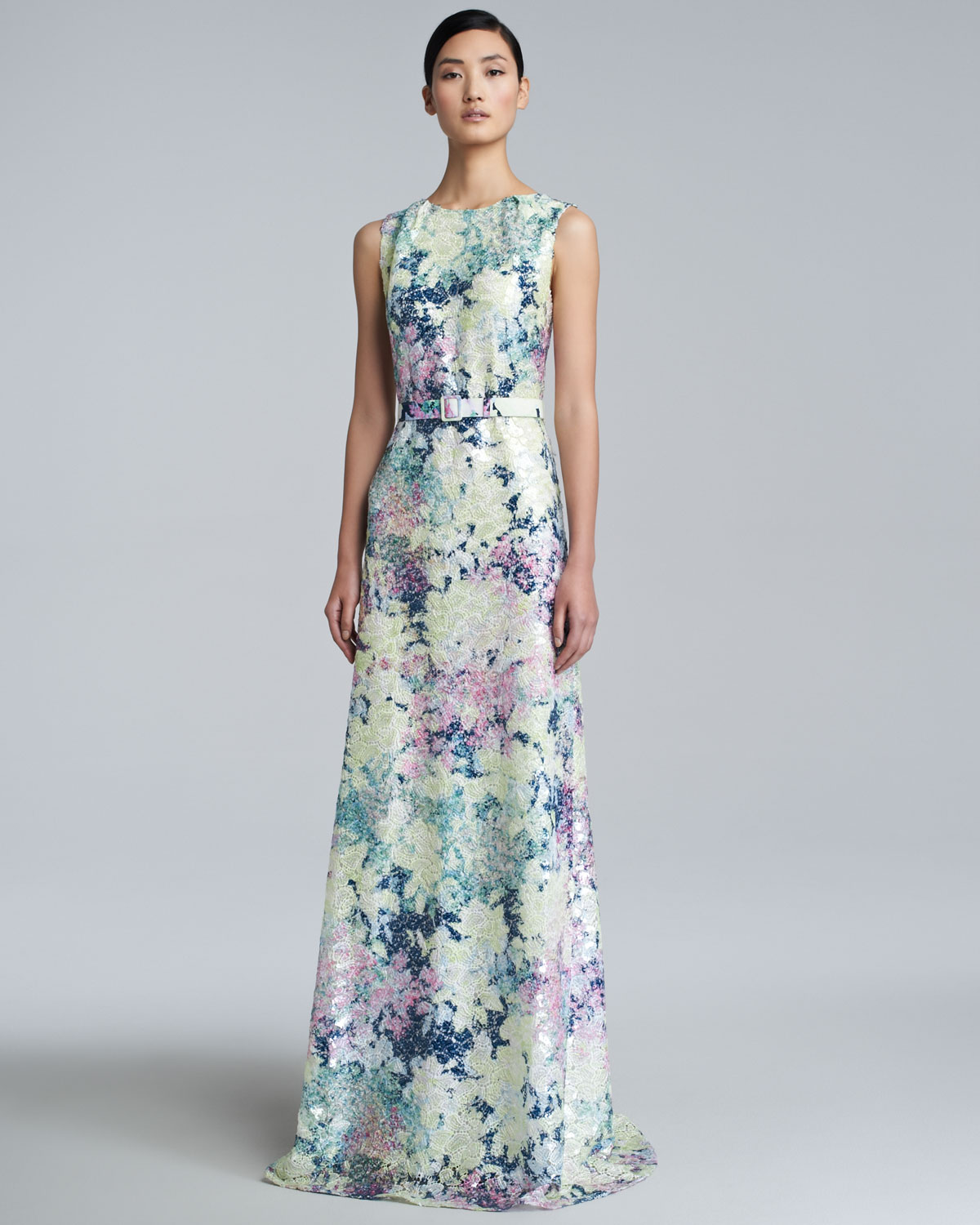 erdem floral gown