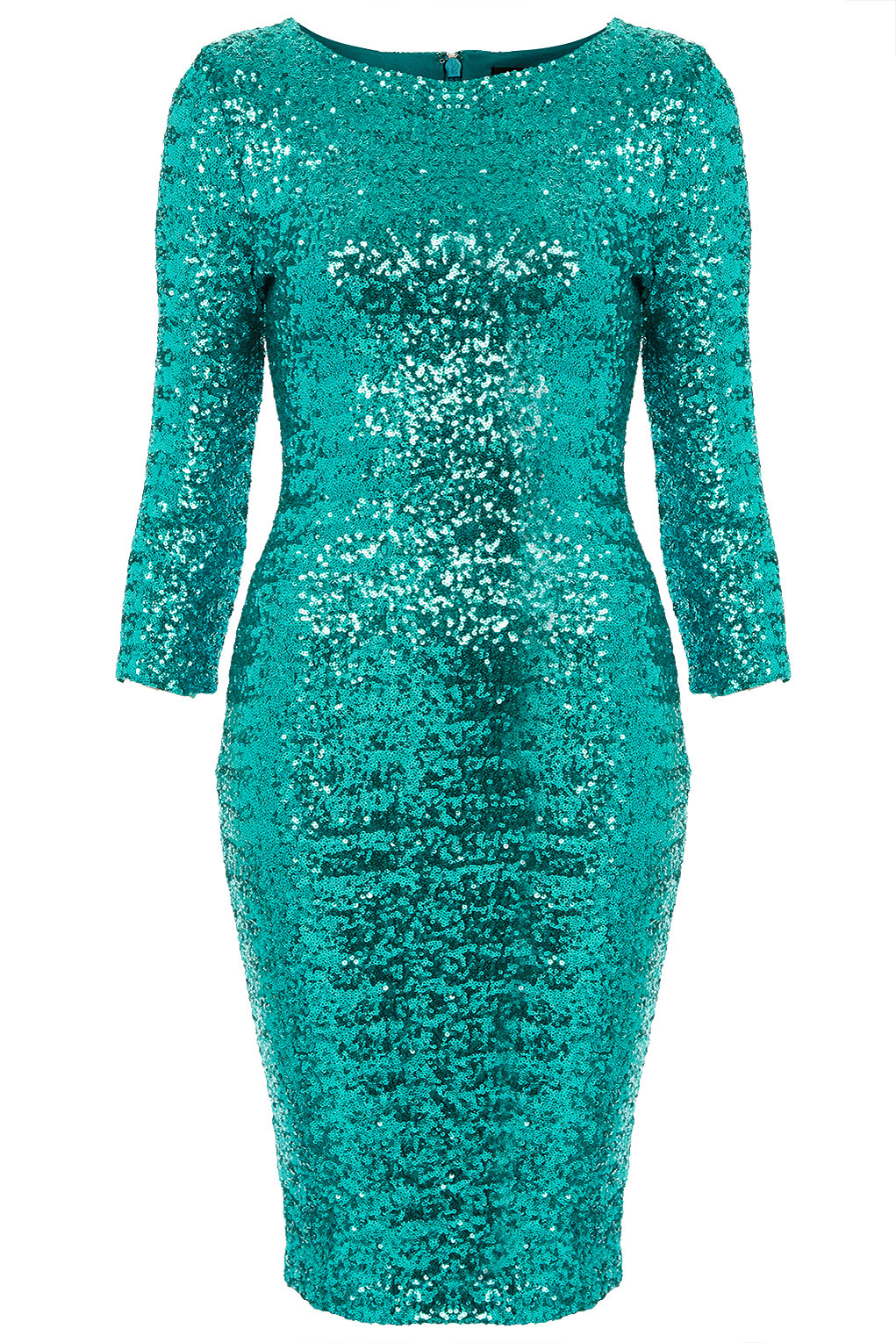 turquoise glitter dress