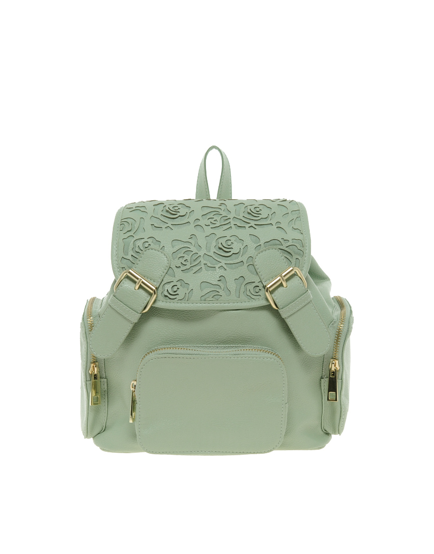 mint backpack monogram