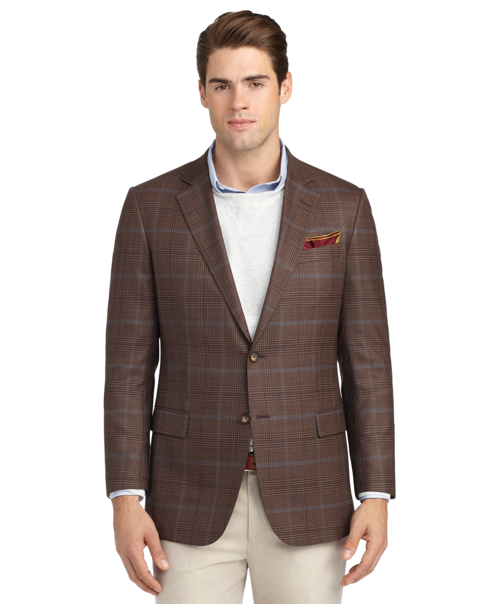 Brooks Brothers Fitzgerald Fit Large Plaid Soft Deco Sport Coat in ...