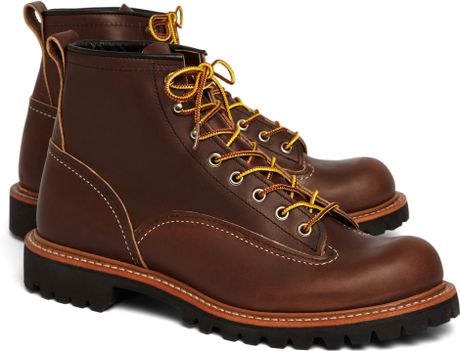 Brooks Brothers Red Wing For 2936 Lineman Boots in Brown for Men | Lyst