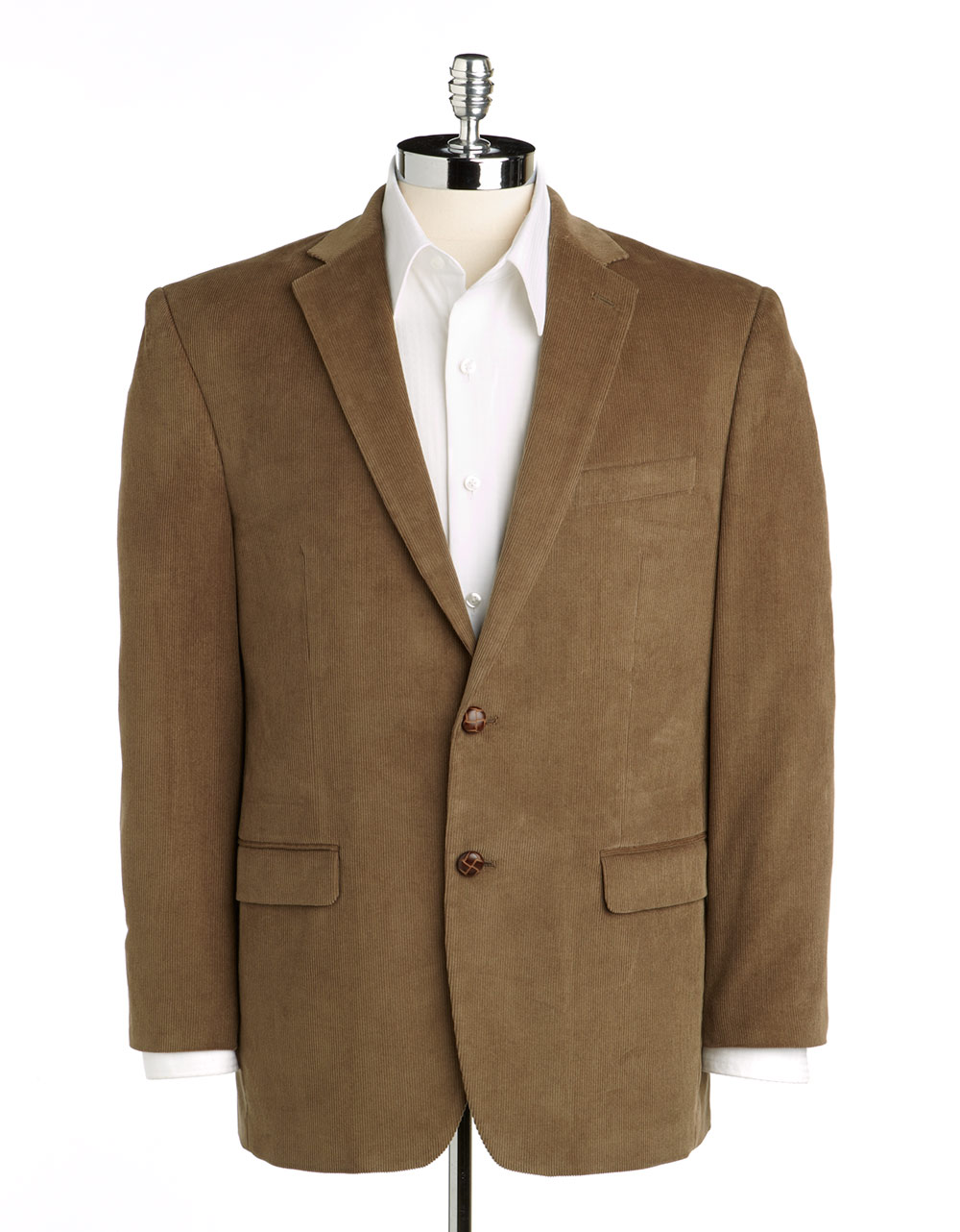 Lauren By Ralph Lauren Corduroy Cotton Suit Jacket in Green for Men ...