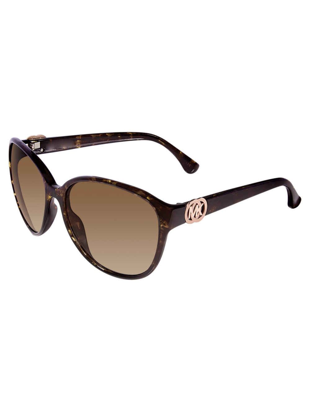 Michael Michael Kors Columbia Plastic Cat Eye Sunglasses in Brown ...