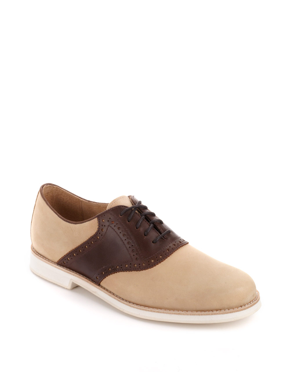 Polo Ralph Lauren Lars Saddle Shoes in Brown for Men (tan) | Lyst