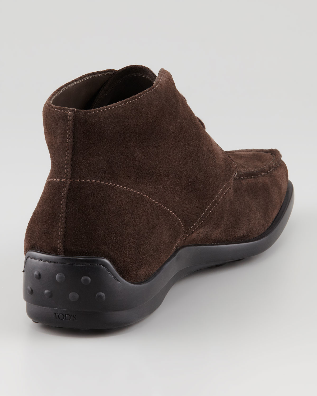 tod's suede boots mens