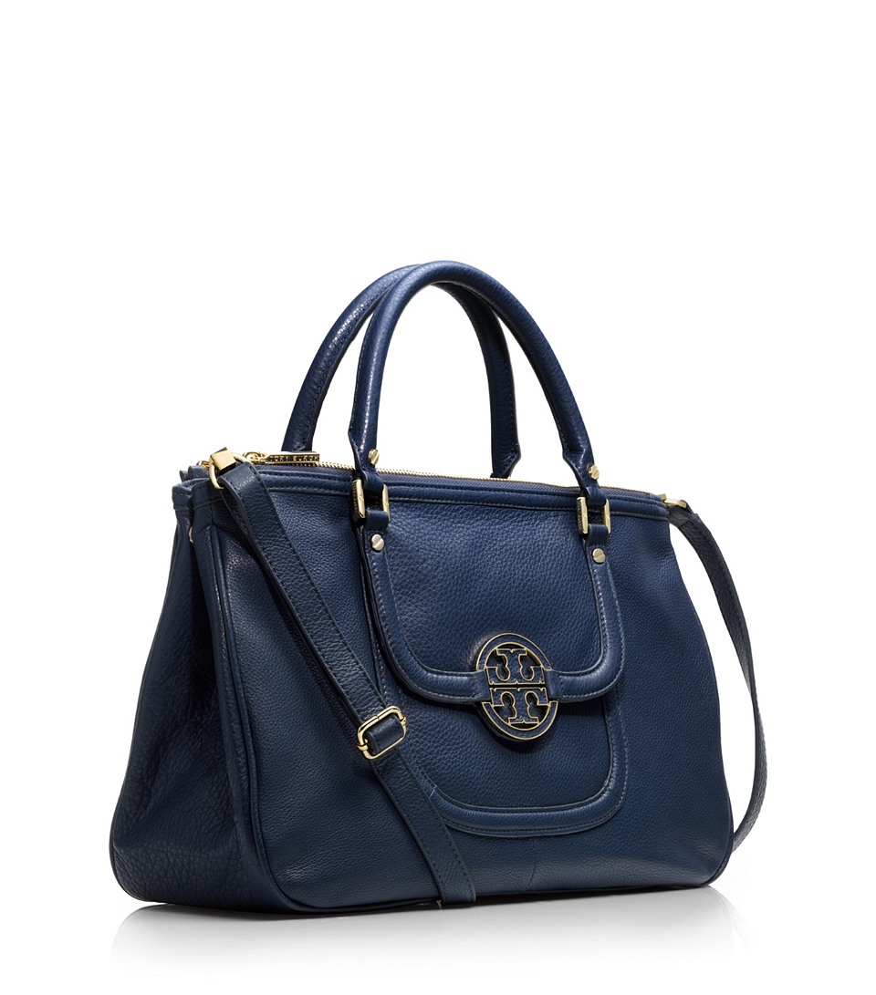 tory burch double zip tote