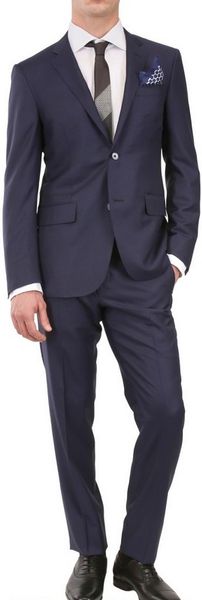 Corneliani S180 Wool Suit in Blue for Men | Lyst