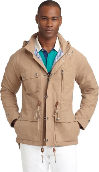 Brooks Brothers Casual Parka in Beige for Men (khaki) | Lyst