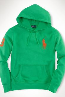 Polo Ralph Lauren Fleece Crest Big Pony Hoodie in Red for Men (rl 2000 ...