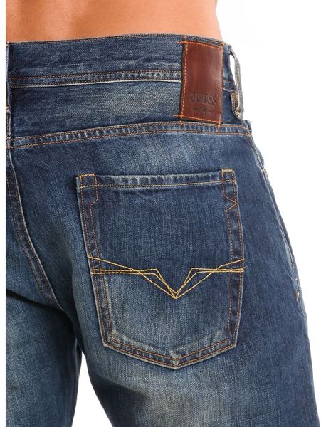 Guess Ventura Rope Jeans in Blue for Men (dark blue) | Lyst