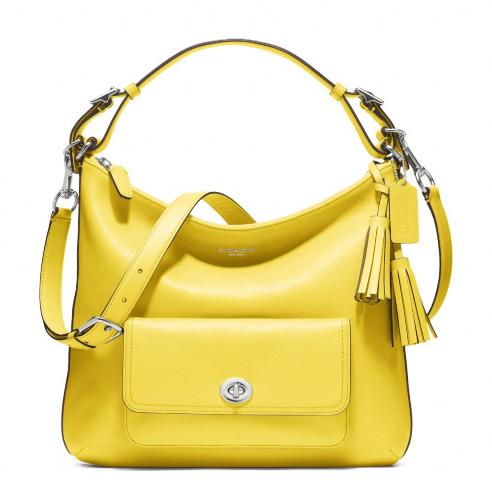 coach hobo yellow