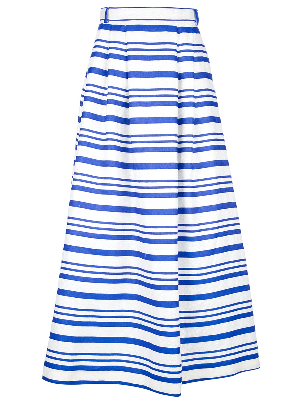 Dolce & Gabbana Striped Maxi Skirt in Blue | Lyst