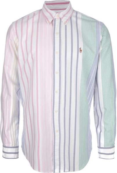 Polo Ralph Lauren Striped Casual Shirt in Multicolor for Men (multi) | Lyst