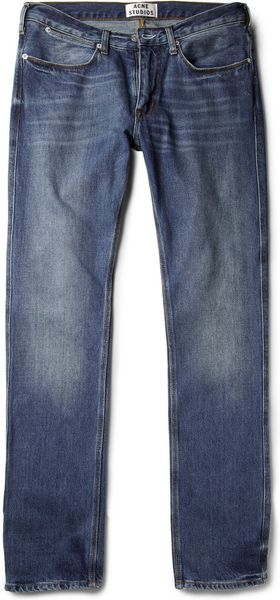 Acne Studios Max Vintage Slimfit Denim Jeans in Blue for Men | Lyst