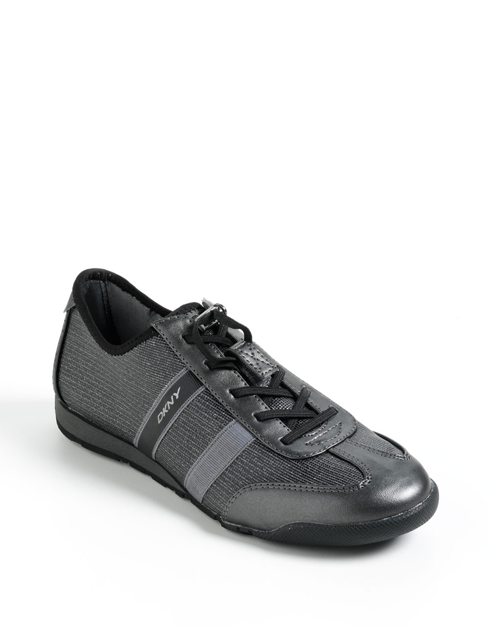 DKNY Metallic Sneakers in Gray - Lyst