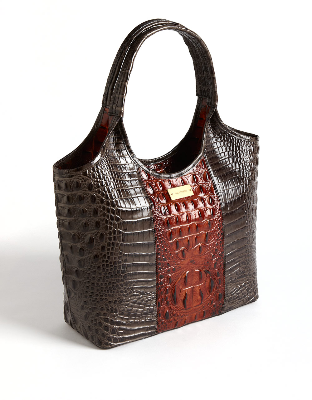 Brahmin Small Shopper Leather Tote Bag | Lyst