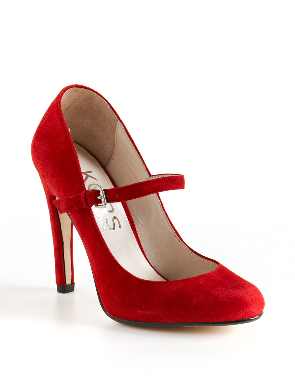 Lyst - Kors by michael kors Galli Leather Mary Jane Pumps in Red