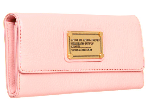 Lyst Marc By Jacobs Classic Q Continental Wallet In Pink Gallery
